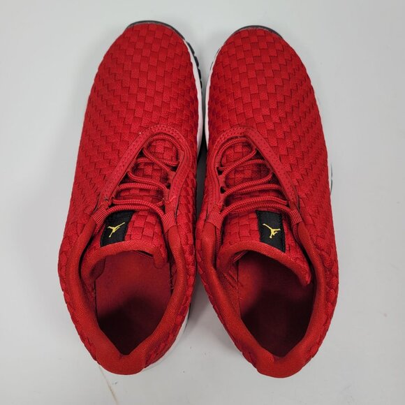 Air Jordan Future Low Youth Red White Sneakers 724813-600 US Size 7Y - Picture 5 of 8